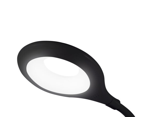 DE703_macro1 DE703 BK черный LED 3000-6000K 6W