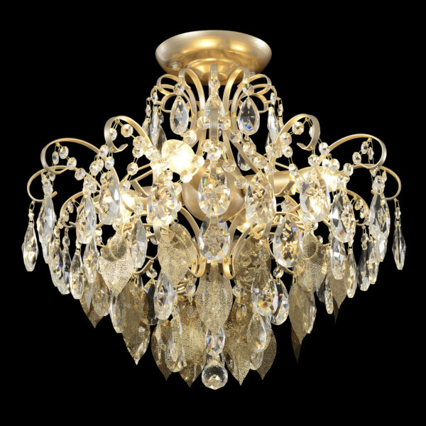 ESMIRALDA_PL4_GOLD Светильник потолочный Crystal Lux ESMIRALDA PL4 GOLD