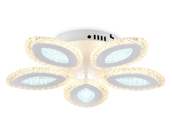 FA4015-2 FA4015/5 WH белый 76W 3000K+6400K/4200K/6400K+3000K D490*85 (ПДУ ИК)