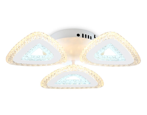 FA4018-2 FA4018/3 WH белый 62W 3000K+6400K/4200K/6400K+3000K D420*85 (ПДУ ИК)