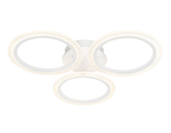 FA4052-2 FA4052/3 WH белый 4200K/3000/6400K 51W D580*80 (ПДУ ИК)