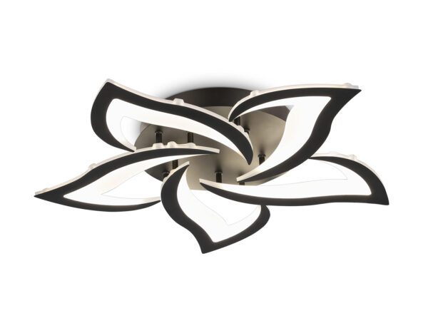 FA4472-2 FA4472/5 BK черный 56W 3000K/4200K/6400K D640*80 (ПДУ ИК)