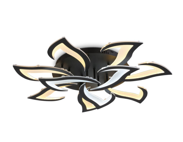 FA4474-2 FA4474/7+3 BK черный 112W 3000+6400K/4200K/6400+3000K D850*120 (ПДУ ИК)