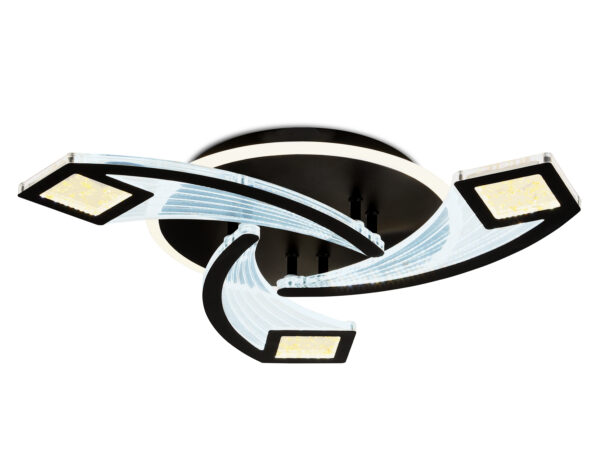 FA4477-2 FA4477/3 BK черный 62W 3000K+6400K/4200K/6400K+3000K D560*75 (ПДУ ИК)