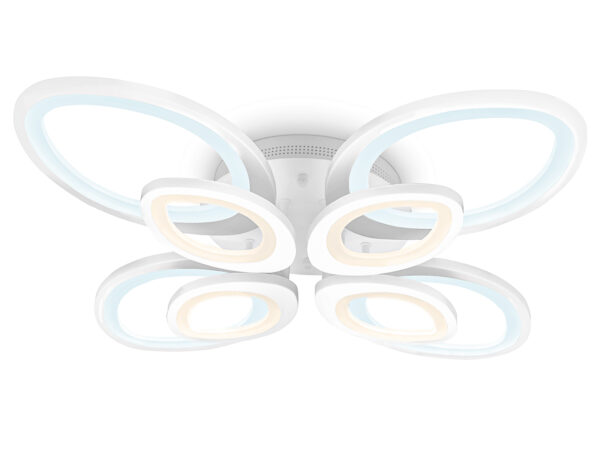 FA4493-2 FA4493/4+4 WH белый 134W 3000+6400K/4200K/6400+3000K 620*620*120 (ПДУ ИК)