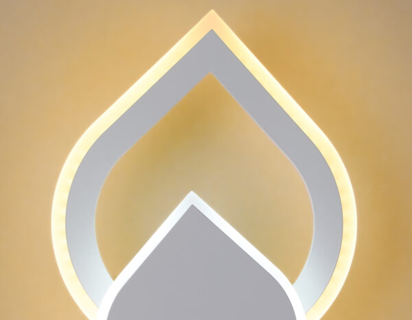 FA566_macro FA566 WH/S белый/песок LED 3000K/6400K 24W 200*200*60