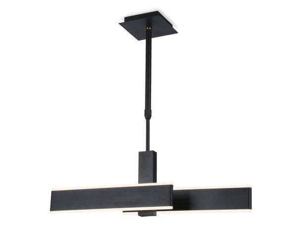 FA6667-2 FA6667 BK черный 42W 3000K-6400K 640*30*900 (Без ПДУ)