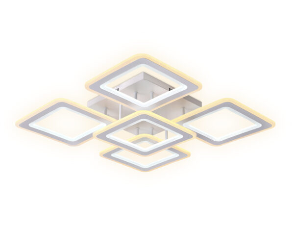 FA866-2 FA866/4+1 WH белый 218W 3000K-6400K 820*820*120 (ПДУ РАДИО 2.4G)