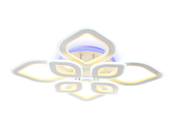 FA8844-2 FA8844/4+4 WH белый 3000K/4200K/6400K 190W 770*770*120 (ПДУ РАДИО 2.4G)