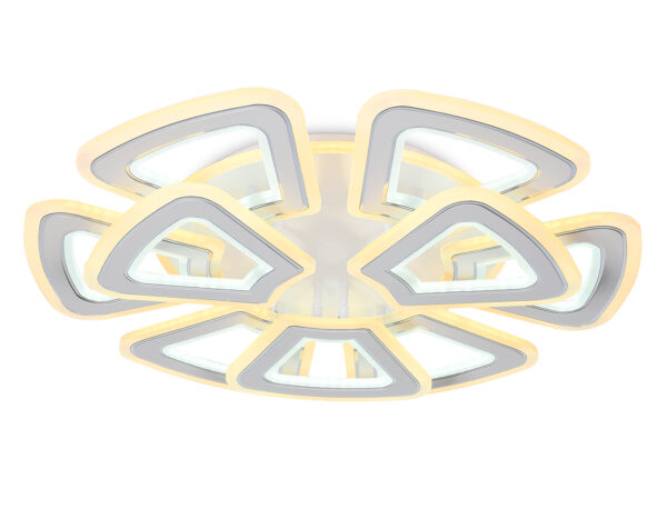 FA8892-2 FA8892/6+3 WH/CH белый/хром 210W 3000K/4200K/6400K 650*640*130 (ПДУ РАДИО 2.4G)