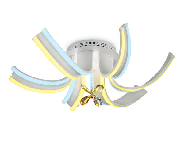 FL146-2 FL146/6 WH белый 84W 3000K/6400K 620*620*170 (ПДУ РАДИО 2.4)