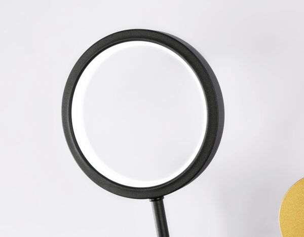 FL51602_macro FL51602/3 BK/GD черный/золото 11W 4200K+GU10 424*275*100