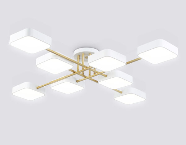 FL516346_mode1 FL516346/8 WH/GD белый/золото 144W 3000-6000K 1060*1060*150 (без ПДУ)