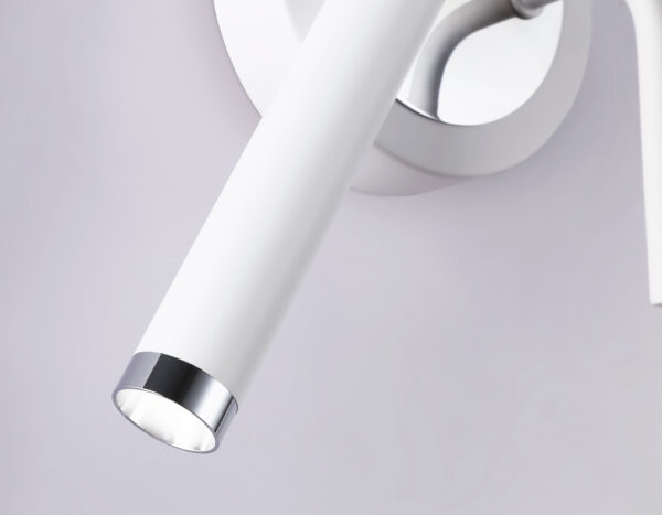 FL51651_macro1 FL51651/1+1 WH/CH белый/хром 10W 4200K 500*227*90