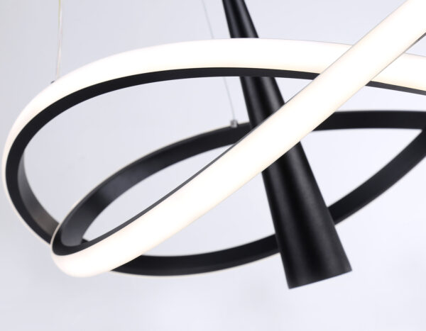 FL5368_macro1-2 FL5368/2+1 BK черный 47W 3000K-6400K D480*1200 (ПДУ ИК)