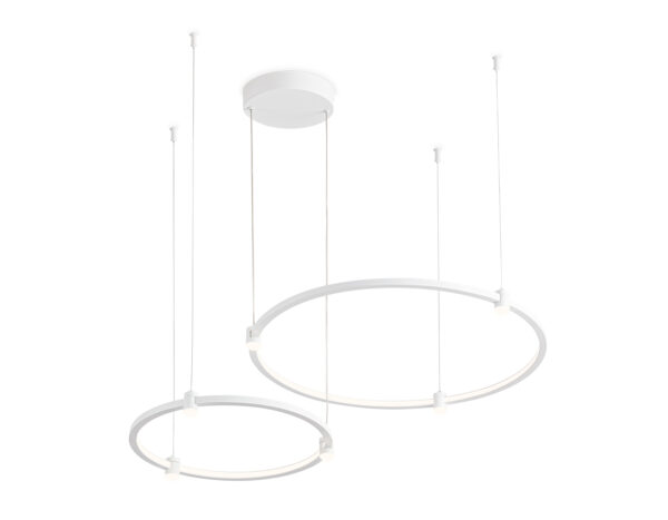 FL5521-2 FL5521/2+6 WH белый 45W 3000K/4200K/6400K D600/400*1300 (без ПДУ)