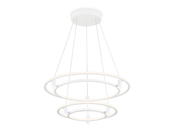 FL5542-2 FL5542/2+6 WH белый 90W 3000K/4200K/6400K D600/400*1300 (без ПДУ)