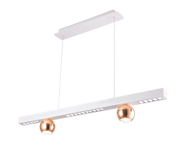 FL5955-2 FL5955 WH/GD белый/золото 4200K 18W 1000*70*1200 (Без ПДУ)