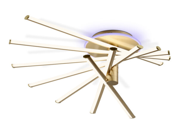 FL6244 FL6244 GD золото 125W 3000K-6400K+RGB 900*750*230 (ПДУ ИК)