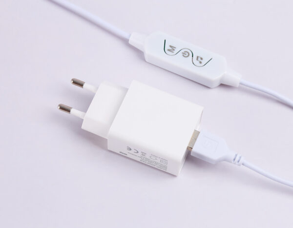 FL8020_macro FL8020 WH белый LED 15W RGB D32*1250 (ПДУ РАДИО 2.4G)