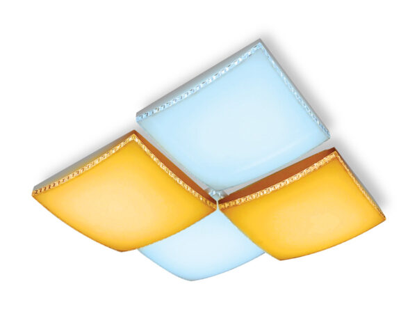 FP2324-2 FP2324 WH белый 144W 540*540*145 (ПДУ РАДИО 2.4)