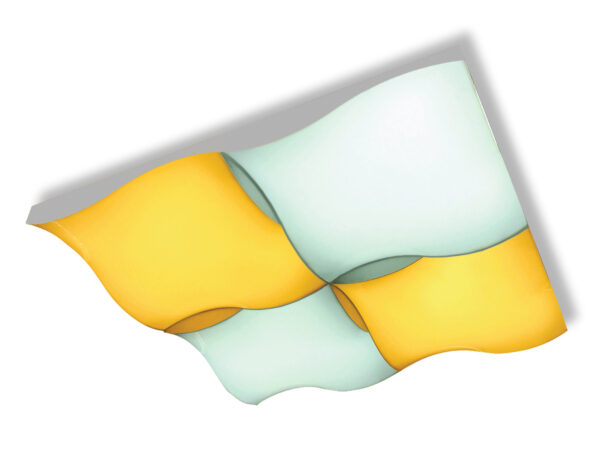 FP2354_128-2 FP2354 WH белый 144W 540*540*90 (ПДУ РАДИО 2.4)