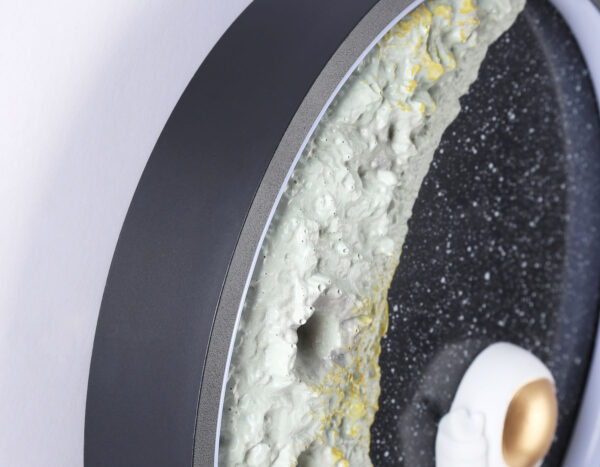 FW11102_macro FW11102 SBK черный песок LED 3000K/4200K/6400K 12W D300*35