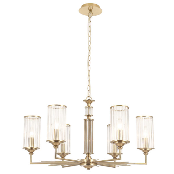 GLORIA_SP6_BRASS Люстра Crystal Lux GLORIA SP6 BRASS
