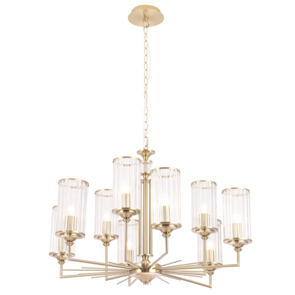 GLORIA_SP9_BRASS Люстра Crystal Lux GLORIA SP9 BRASS