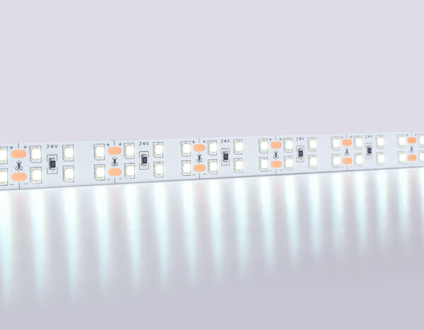 GS3603_mode0-2 GS3603 2835 204Led/ 20W m/ 24V IP20 6500K/ 5000*14*1.2mm (2 конт.)