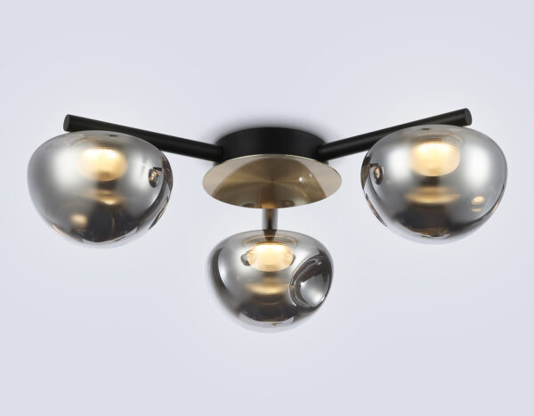 LH12006_mode1-1 LH12006/3 BK/GD/SM черный/золото/дымчатый 18W 3000K D640*170