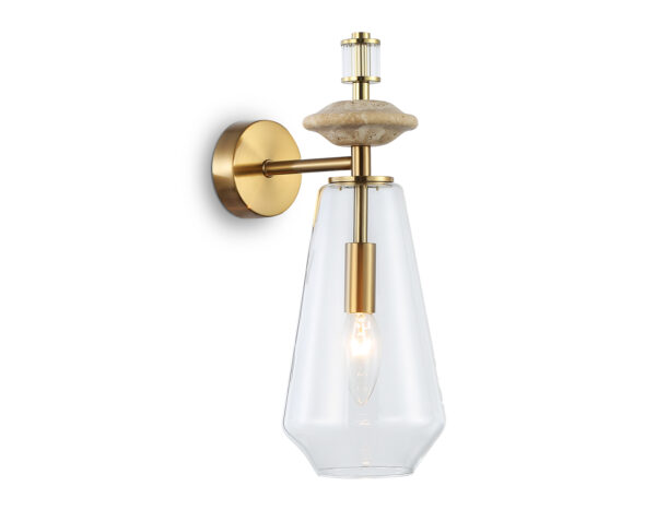 LH53307 LH53307 BS/CL латунь/прозрачный E14 max 40W 190*130*350