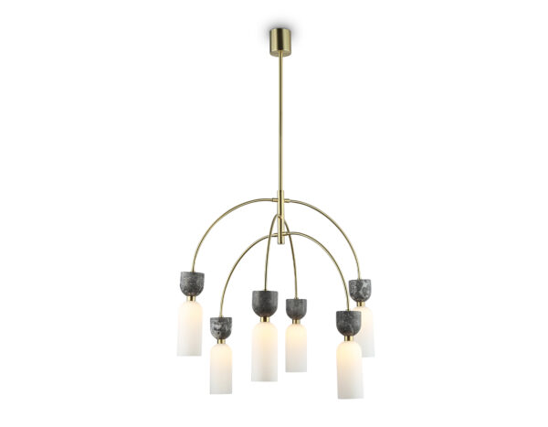 LH53333 LH53333/6 GD/WH золото/белый G9*6 max 25W D680*1290