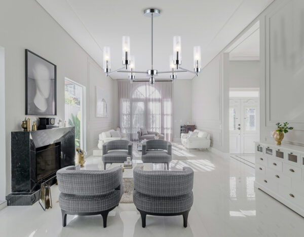 LH55151_inside-1 LH55151/6 CH/CL хром/прозрачный E14/6 max 40W D675*520