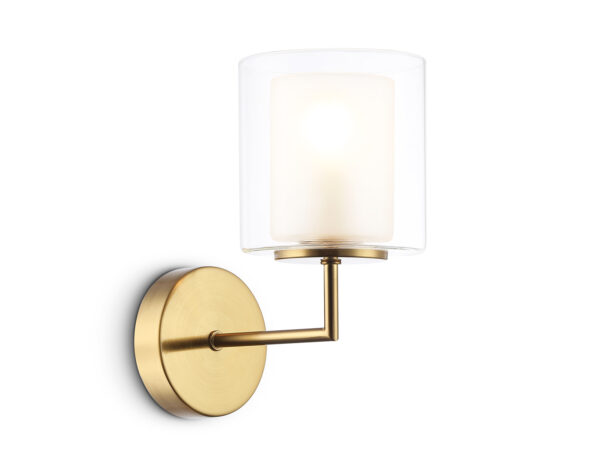 LH56015 LH56015 BS/FR латунь/белый матовый E14 max 40W 190*120*220