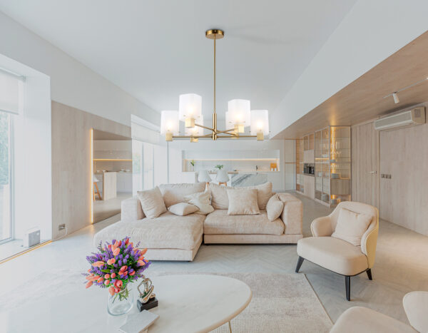 LH57031_interior-1 LH57031/6 BS/SM латунь/дымчатый E14/6 max 40W D690*690