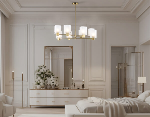 LH57033_interior-1 LH57033/8 BS/SM латунь/дымчатый E14/8 max 40W D830*710