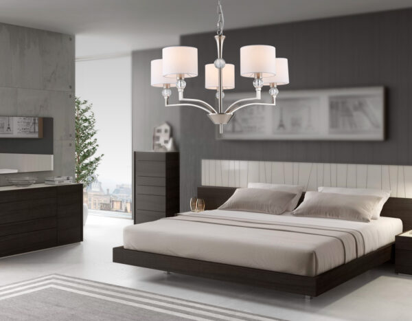 LH71121_interior-1 LH71121/5 SN/WH никель/белый E14/5 max 40W D660*880