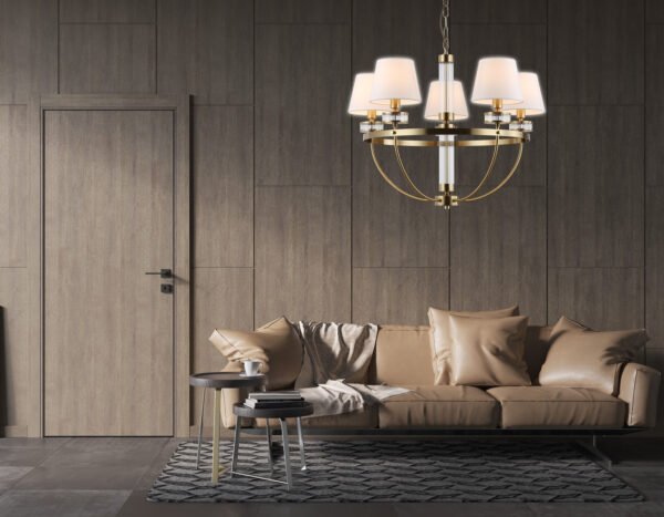 LH71251_interior-1 LH71251/5 BS/WH латунь/белый E14/5 max 40W D700*990