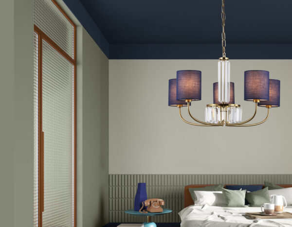 LH71271_interior-1 LH71271/5 BS/DB латунь/темно синий E14/5 max 40W D650*840