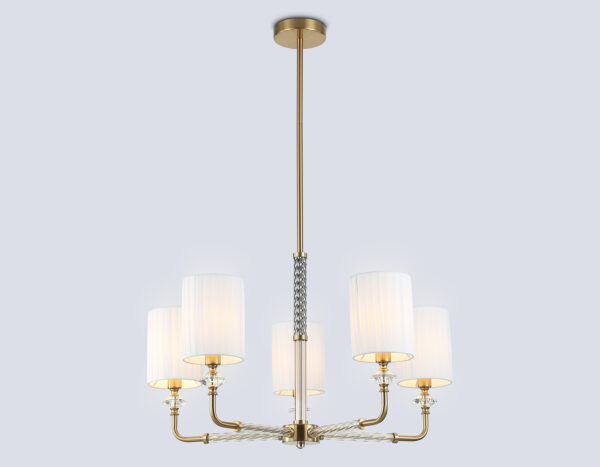 LH71500_mode1-1 LH71500/5 BS/FR латунь/белый матовый E14*5 max 40W D680*640