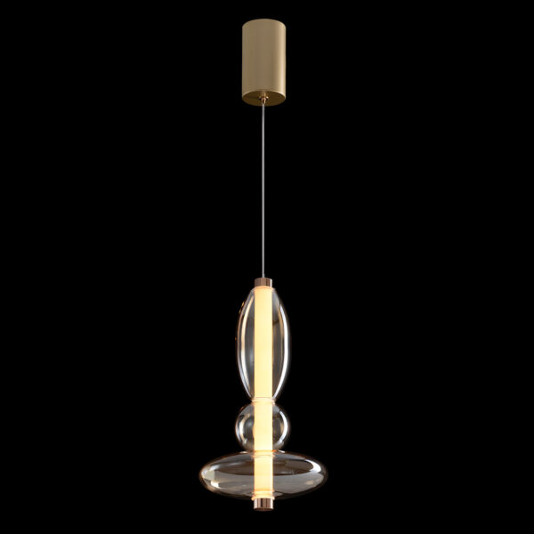 QUASAR_SP10W_LED_AMBER Светильник подвесной Crystal Lux QUASAR SP10W LED AMBER