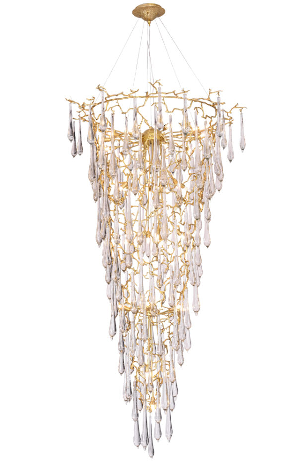 Люстра Crystal Lux REINA SP34 D1200 GOLD PEARL - купить на сайте Люстры Торг 1440305 Люстра Crystal Lux REINA SP34 D1200 GOLD PEARL