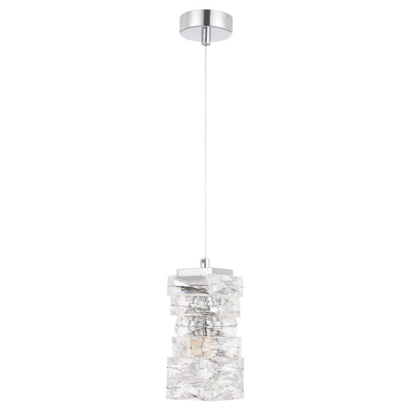 ROLANDO_SP1_2_CHROME Подвесной светильник Crystal Lux ROLANDO SP1.2 CHROME
