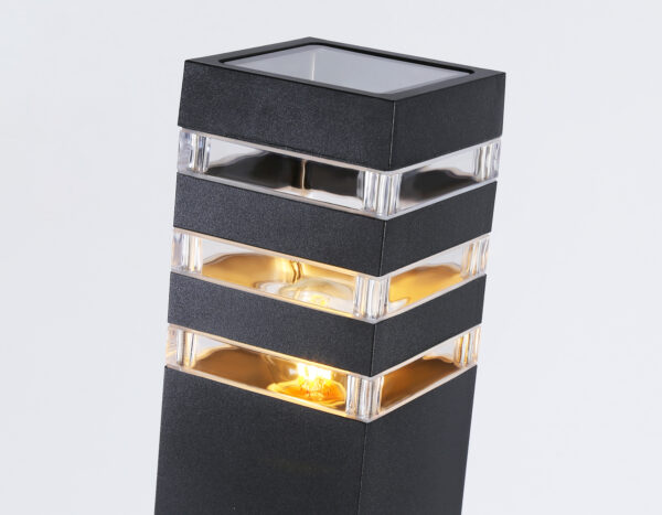 ST2582_macro1-2 ST2582 BK/CL черный/прозрачный IP54 E27 max 40W 90*90*630