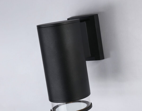 ST3819_macro-2 ST3819 BK/CL черный/прозрачный IP54 GU10 max 35W 187*90*160