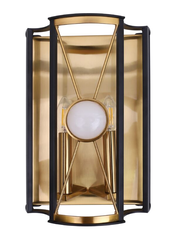 TANDEM_AP2_GOLD Бра Crystal Lux TANDEM AP2 GOLD