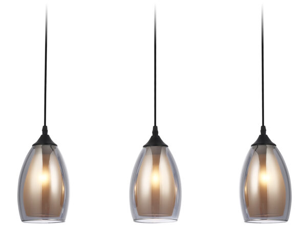 TR3537 TR3537/3 BK/SM/FR черный/дымчатый/белый матовый E27/3 max 40W 640*120*820