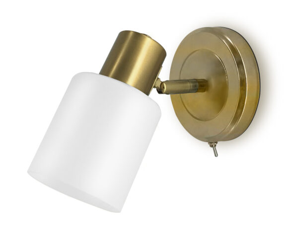 TR3967_1-2 TR3967 BS/FR латунь/белый матовый E27 max 40W 140*80*194