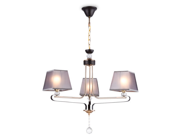 TR4614/3 CF/FGD кофе/золото E27/3 max 40W D640*800 - купить на сайте Люстры Торг 1397977 TR4614/3 CF/FGD кофе/золото E27/3 max 40W D640*800